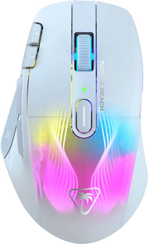 Draadloze Turtle Beach® Kone XP Air-gamemuis met oplaaddock - Wit
