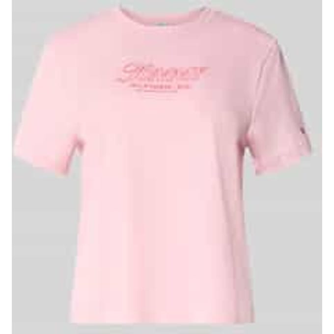 Slim Fit T-shirt van puur katoen