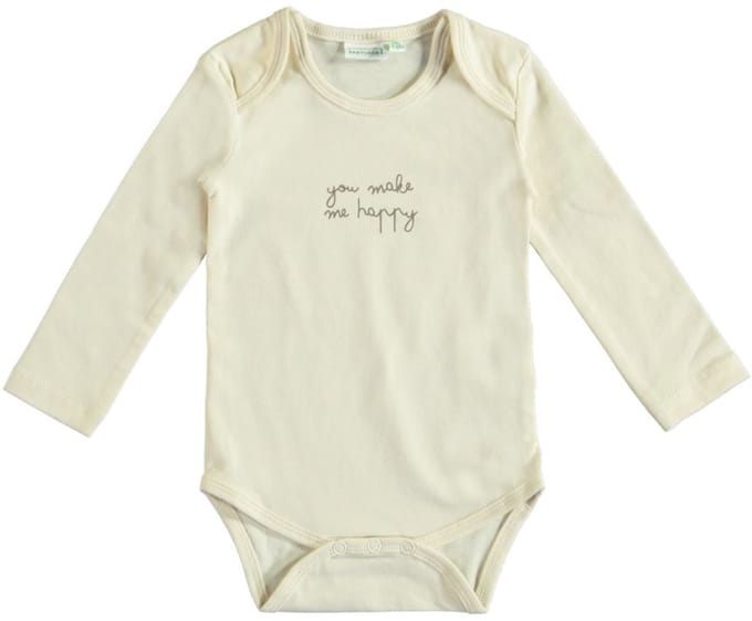 Babylook Happy Romper - Maat 56 - Buttercream