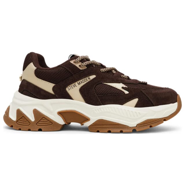 Steve Madden Ample Sneakers - Dames - Bruin - Maat 41