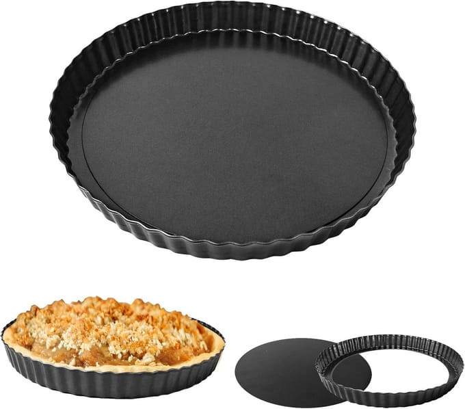 Vaatwasmachine Bestendige Non-Stick Quichevorm 24 cm Met Verwijderbare Bodem