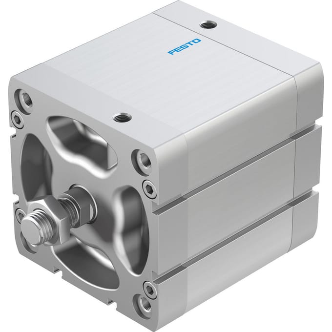 Festo Compacte Cilinder 100mm Boring 60mm Slag ISO 21287 Dubbelwerkend - 577206