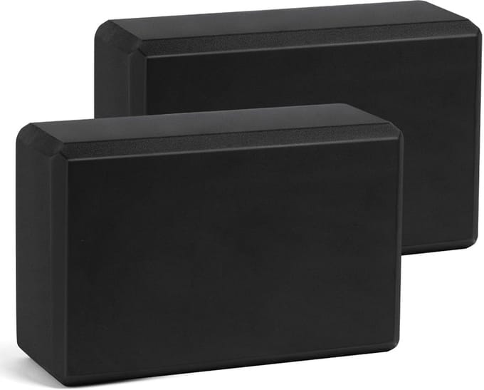 Unyqoos® Set van 2 antislip yogablokken voor verbeterde flexibiliteit en balans