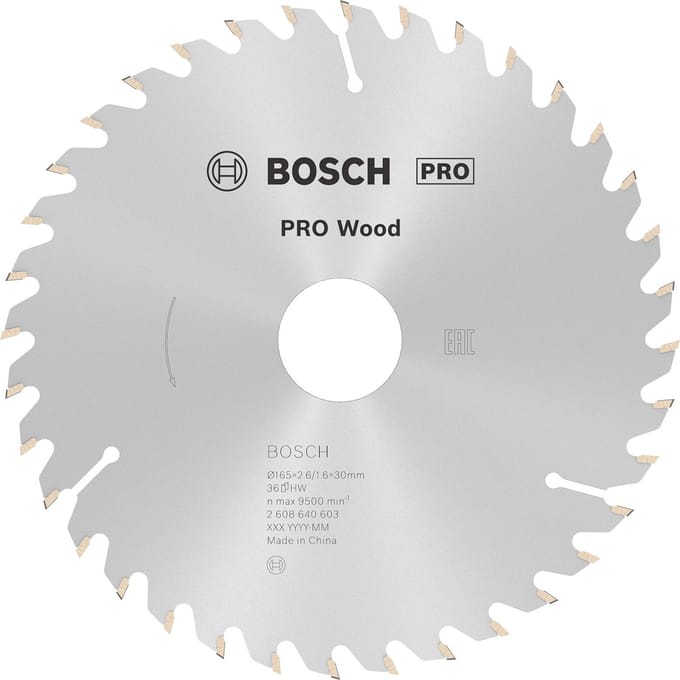CIRKZB OPT 165X30/20X2,6 36T WZ