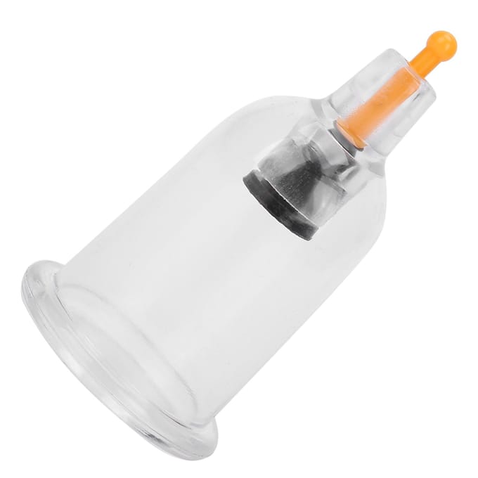 Ventouses Transparentes B6 à Aspiration sous Vide Soulagement de la Douleur Corporelle Acupuncture Massage Fourniture de Ventouses white