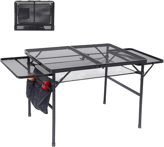 Opvouwbare Campingtafel voor BBQ en Outdoor Activiteiten