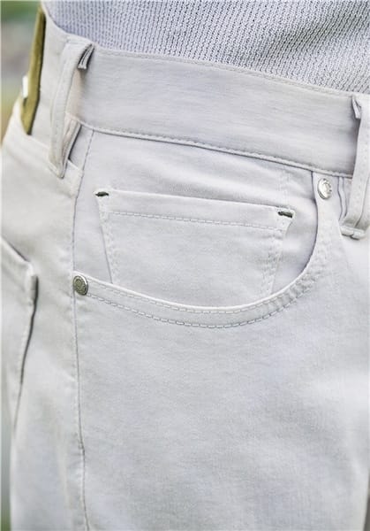 Alberto SUPERSLIM Superstretch Coloured Denim White   33-34