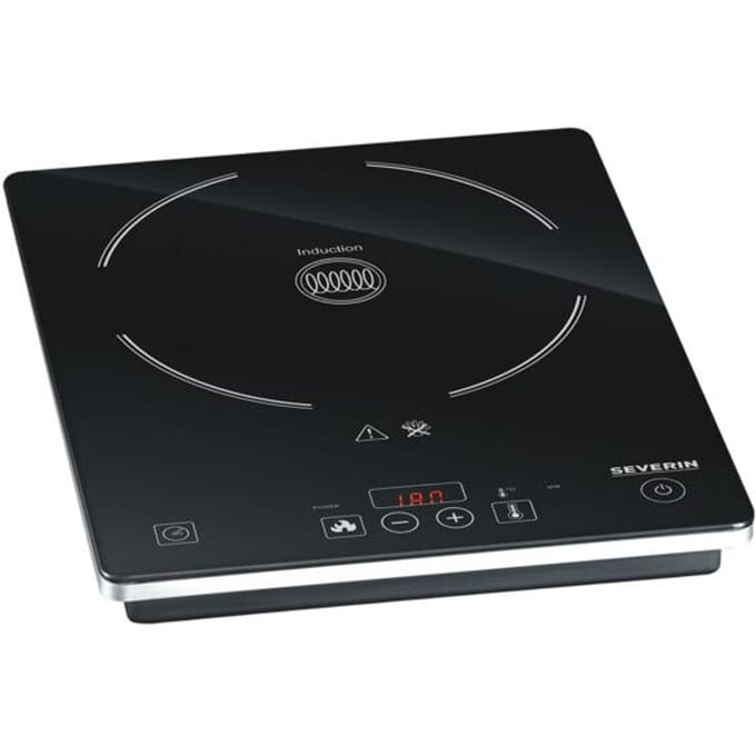 Severin KP 1071 - Inductie kookplaat - 1-pits - timer - kinderslot - 2000 watt - normale stekker