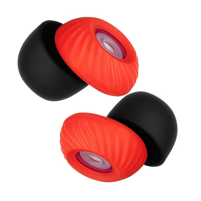 EarPlug Serie - Silicone Oordopjes - Rood - Comfortabel - 2 Stuks