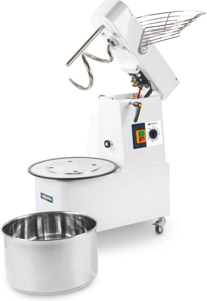 HENDI Deegmachine – kantelbare kop – verwijderbare mengkom – 35 kg/u – 10L