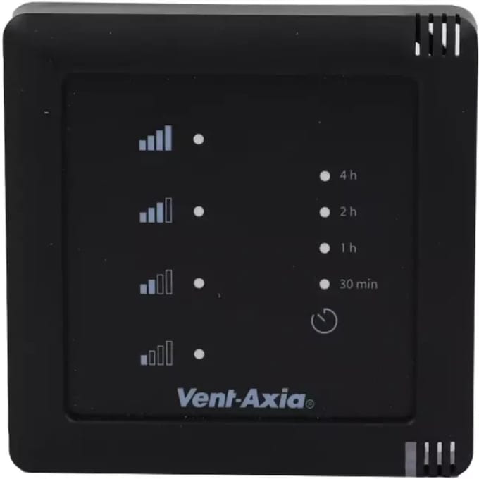 Vent-Axia Multihome 4-standenschakelaar 230 V - zwart - SSU-RZ