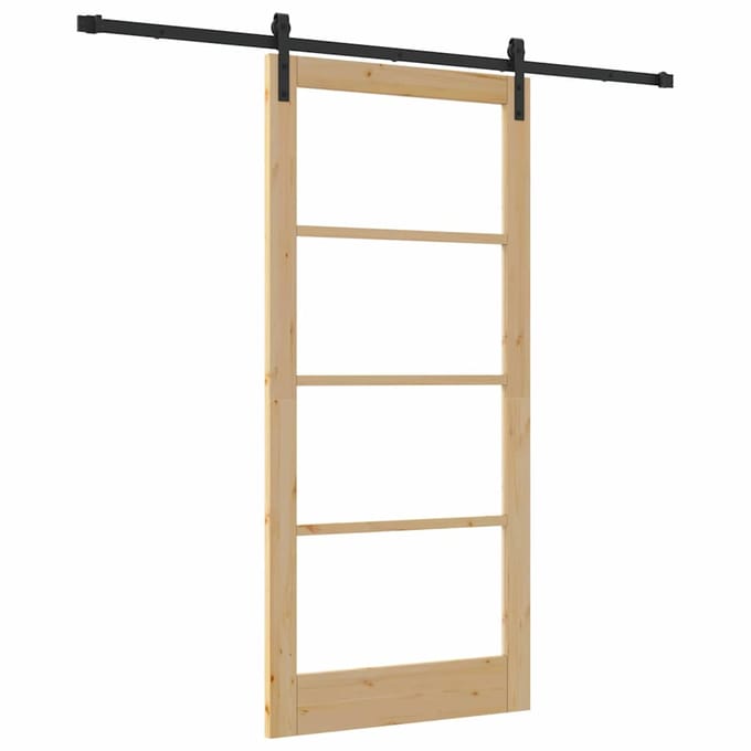 vidaXL - Schuifdeur - ORKDAL - Naturel - 93 - x - 202 - cm