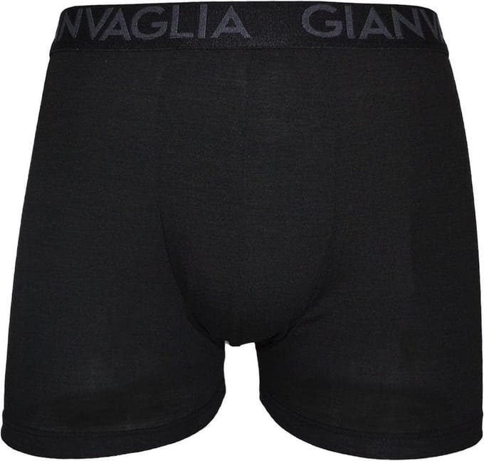 Heren boxershorts 4-pack - Zwart - Maat XXL