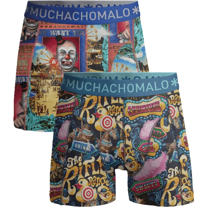 Muchachomalo Jongens 2-pack boxershorts fruit life