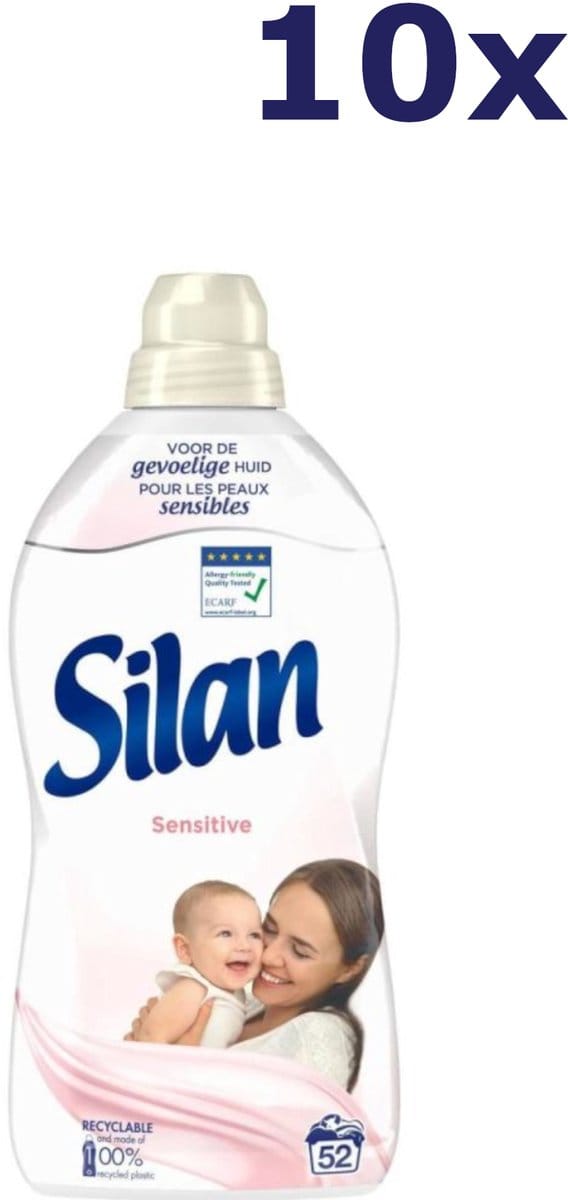 10x SILAN Wasverzachter Sensitive 52 Wasbeurten