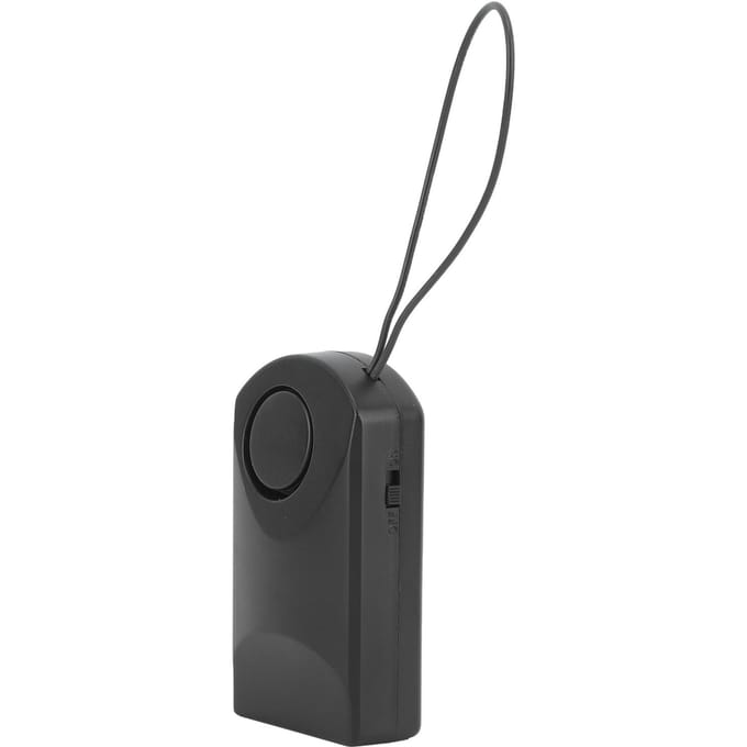 Deuralarmsensor 120db Luid Draadloos Deuralarm Hangende Contactsensor Zwart Alarm gray