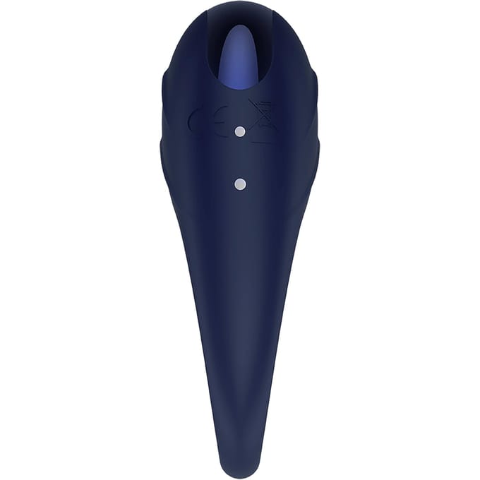 Dreamtoys Glam Vibrating penisring - Blauw
