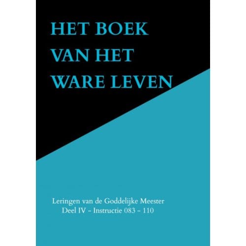 Het Boek Van Het Ware Leven - Anna Maria Hosta