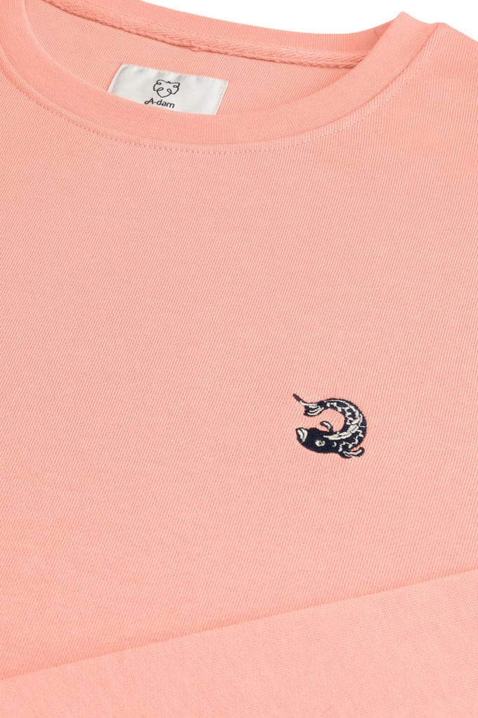 A-DAM Sweatshirt Koi Karpy Pink Taglia: S | Maglioni a maglia Outlet | Uomo | Rosa