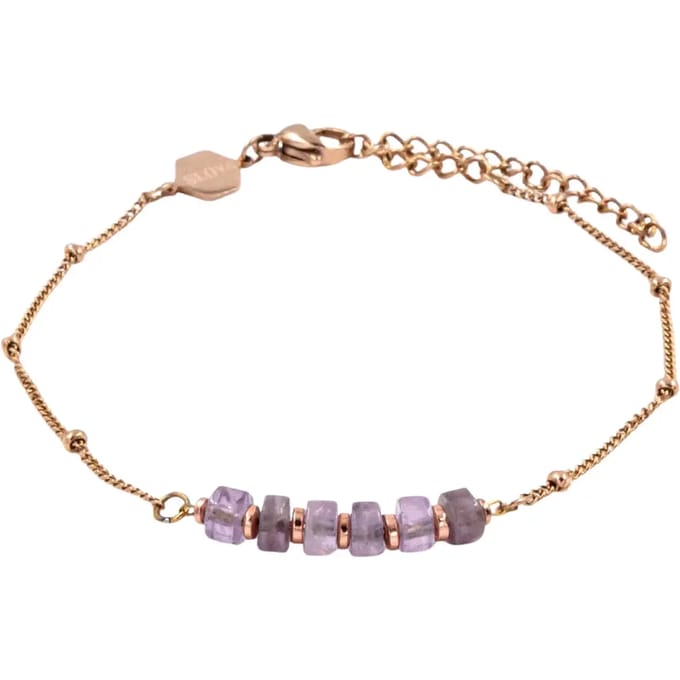 Amethist stenen armband voor dames Sloya Piana