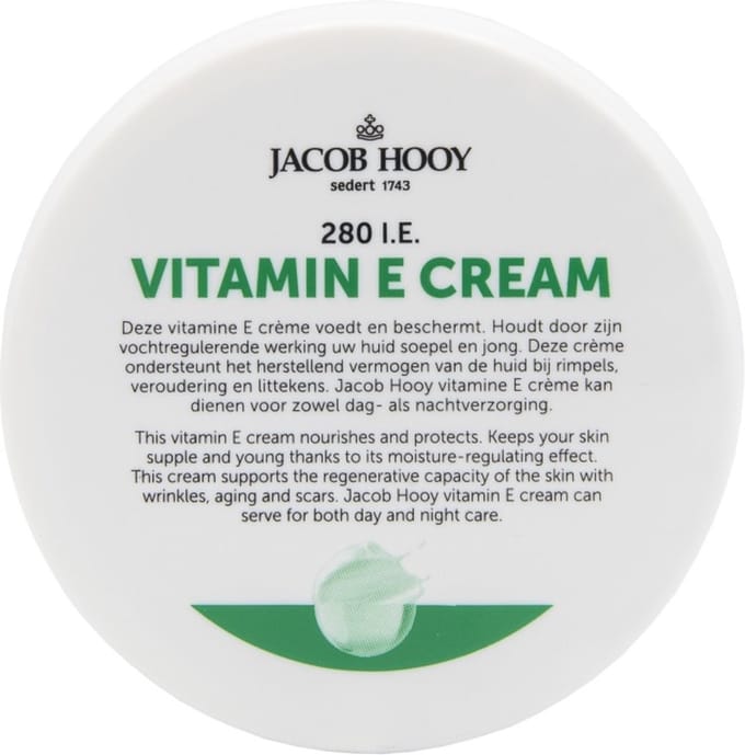 Jacob Hooy Vitamine E Creme