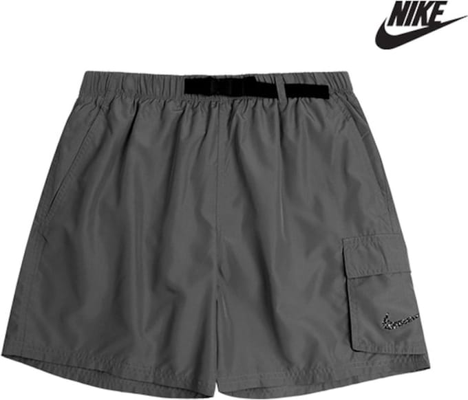 Nike Swim Voyage Short, Grey, NESSE469-018, Maat L