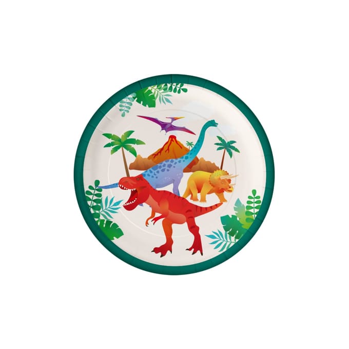 Paper Dreams Bordjes Dino 23cm - 8st