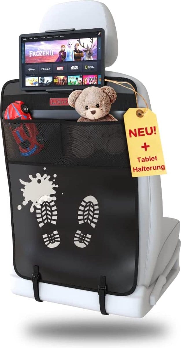 Luxe auto organizer - Autostoel organiser voor kinderen met vakken