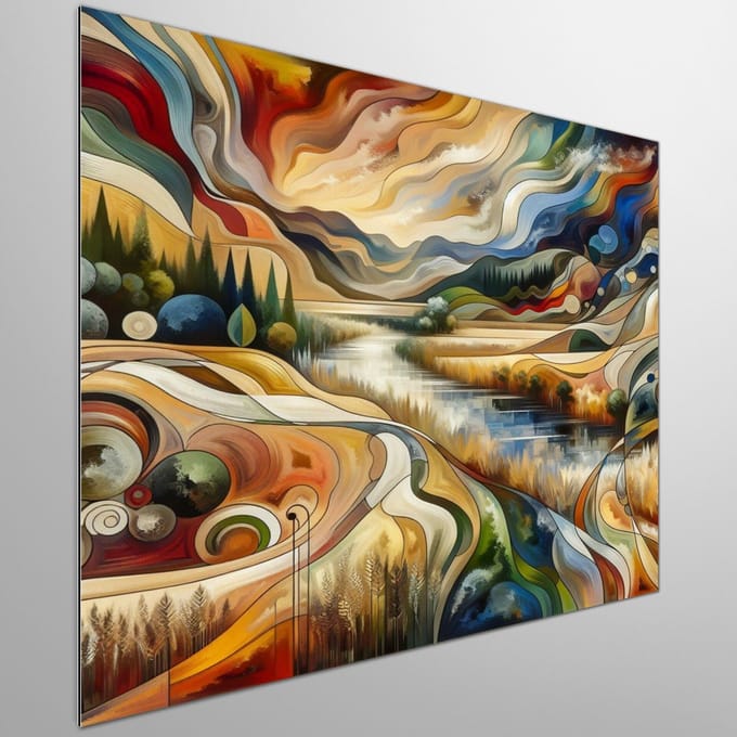 Kunstprint | Wanddecoratie | Dibond | 60 × 60 cm