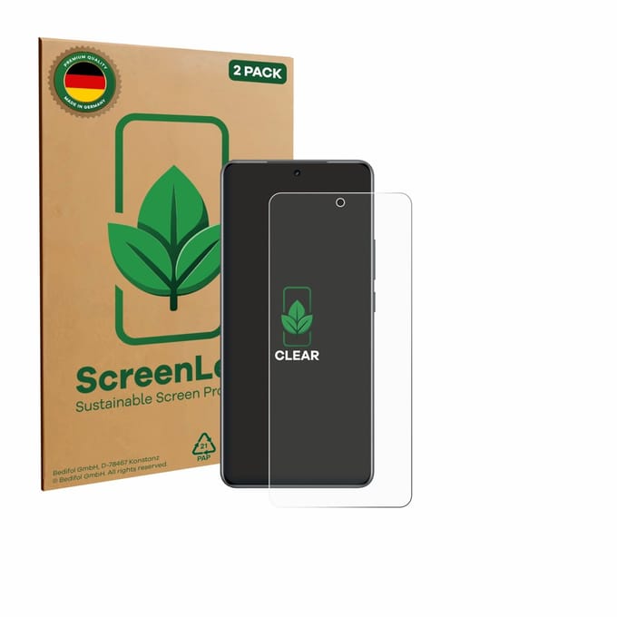 2 Stuks Screenprotector voor realme Neo 8 - Hoogwaardige Beschermfolie transparant