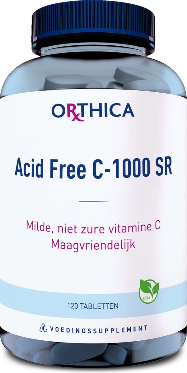 Orthica Acid Free C-1000 SR - vitamine C - 120 tabletten