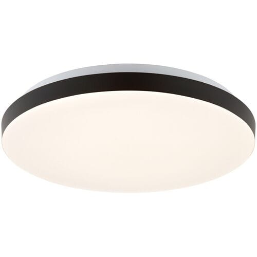 Brilliant H 6,5 X Ø 28,5 Cm, 1300 Lumen, 3000 Kelvin, Warm Wit, Wit/Zwart