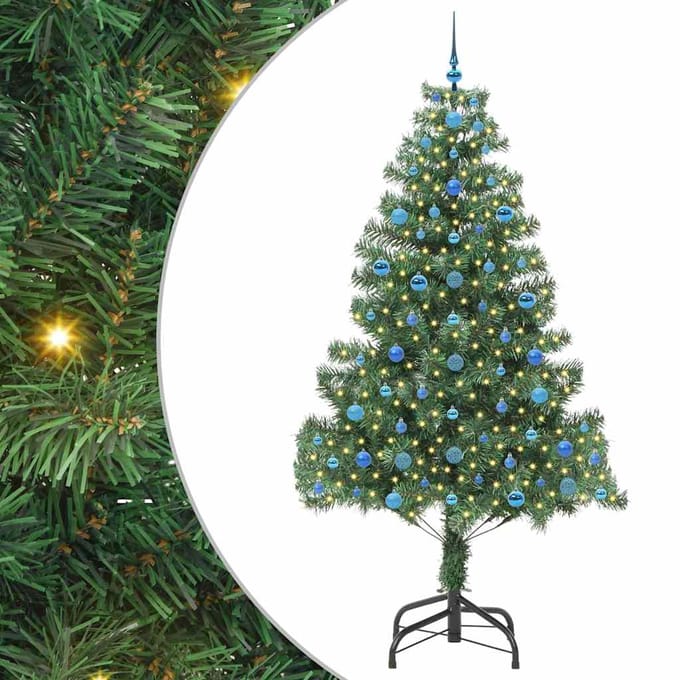 vidaXL - Kerstboom - Groen - 210 - cm - PVC
