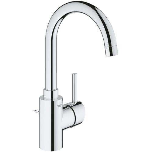 GROHE Concetto wastafelkraan L-size - Met waste - Hoge draaibare uitloop - Chroom