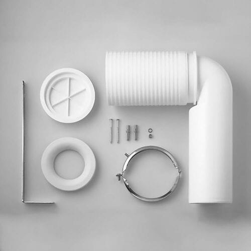 LAUFEN Vario special drain bend with vertical outlet 7 - 22 cm H8900920000001