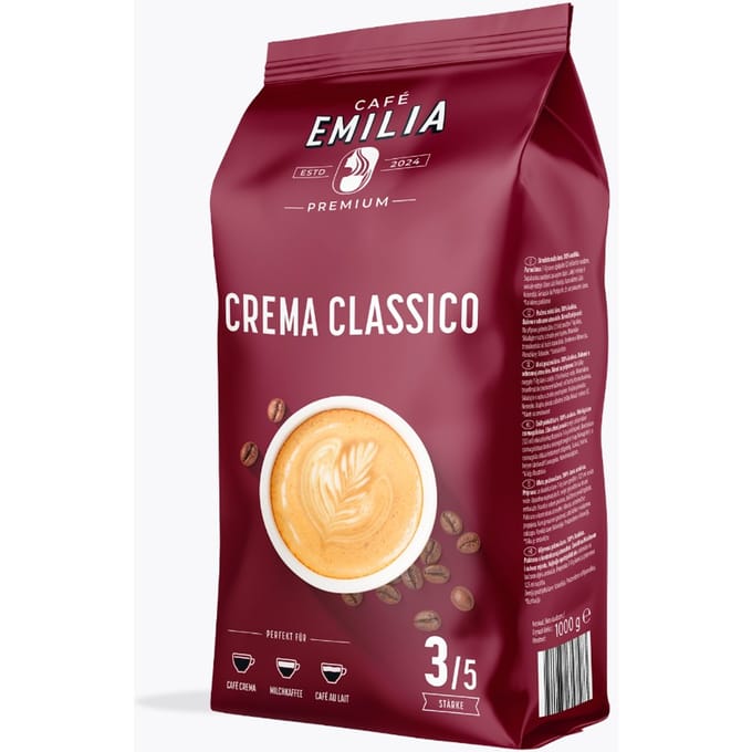 CAFÉ EMILIA Crema Classico 1kg