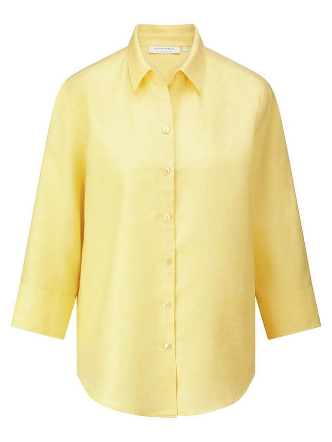 Lange blouse Van Eterna geel