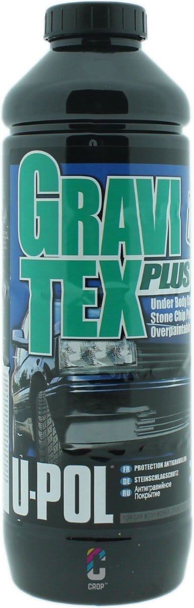 Gravitex Anti Steenslag Coating ZWART - 1 liter