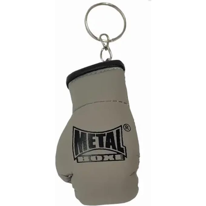 Mini handschoen sleutelhanger Metal Boxe