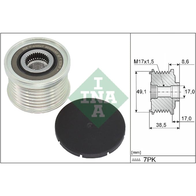 Schaeffler Ina Generator vrijloop INA 535 0344 10