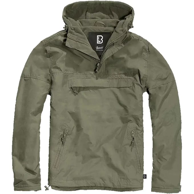 Brandit - Pull Over Windbreaker jacket - 4XL - Groen