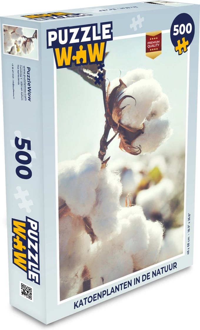 Puzzel Planten - Bloem - Tak - Natuur - Legpuzzel - Puzzel 500 stukjes