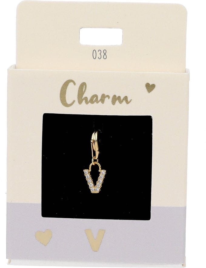 Depesche - Hanger "Express yourself" - design 038 - Letter V