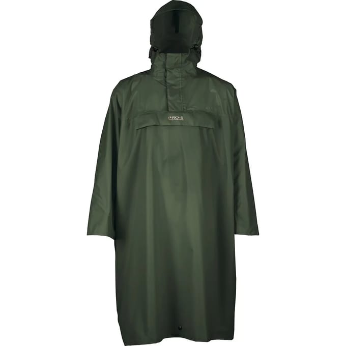 Pro-X Elements - Wandelponcho voor grote rugzak - Matterhorn - Bosgroen - maat M/L