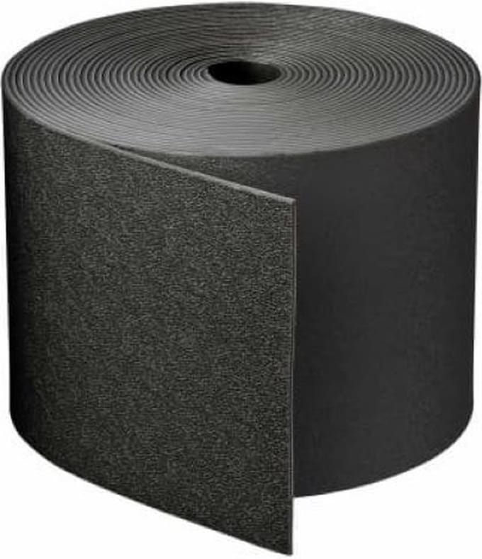 Borderrand Kunststof Zwart 15 cm hoog | Rol 10 Meter