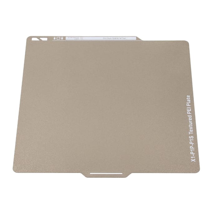 Dubbelzijdige PEI Plaat Bouwvel 257x257mm Verwarmd Bed Printplatform voor Bambu Lab 3D Printer gray