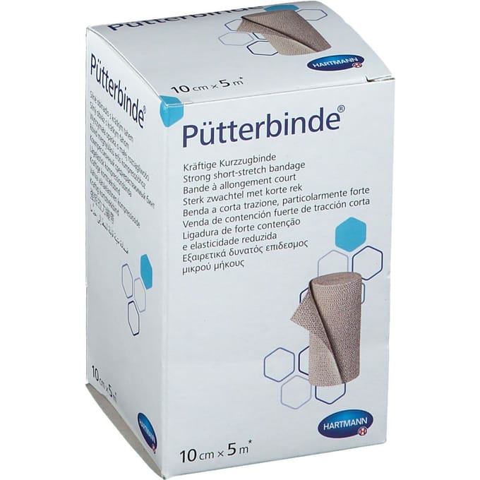 Putterbinden 10cmx5m 1 P/s