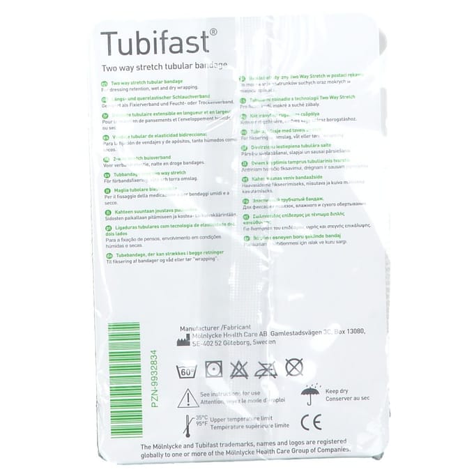 Tubifast Blauw 7,5 cm x 1 m 2482 Verband