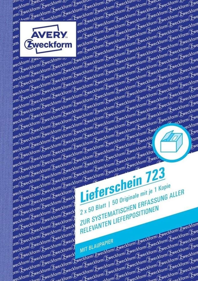 Avery 723 - 100 sheets - A5 - White - 148 mm - 210 mm