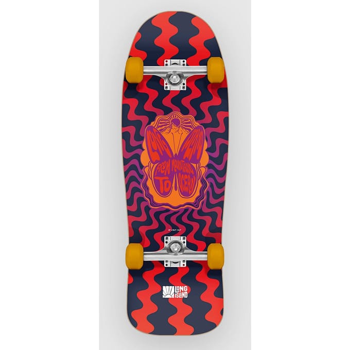 Long Island Longboards Lido 10"x30.5" Old School Complete patroon